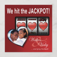 Jackpot personnalisé Las Vegas Enregistrer la date