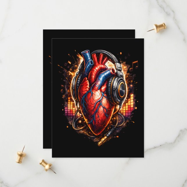 Save The Date J'aime la musique (Devant/Arrière en situation)