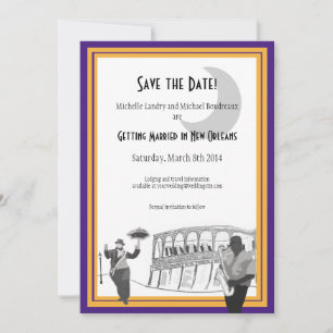 Save The Date Jazz de la Nouvelle-Orléans Sauvegarder la date (v