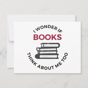 Save The Date Je Me Demande Si Les Livres Pensent À Moi Aussi -