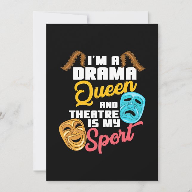 Save The Date Je Suis Une Reine Du Drame (Devant)