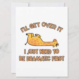 Save The Date Je vais me remettre de la Giraffe