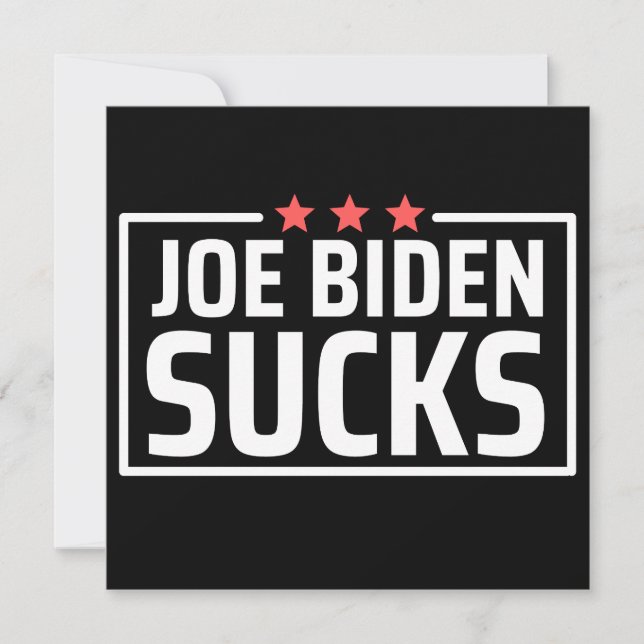 Save The Date joe Biden Sucks (Devant)
