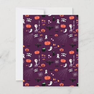 Save The Date Jolie Art Halloween Effrayant