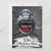 Jour de l'anniversaire du requin Sauvez la date de