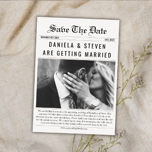 Save The Date Journal Unique Élégant Photo Mariage