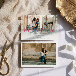 Save The Date Joyeuses larmes   Photo mignonne Enregistrer la da