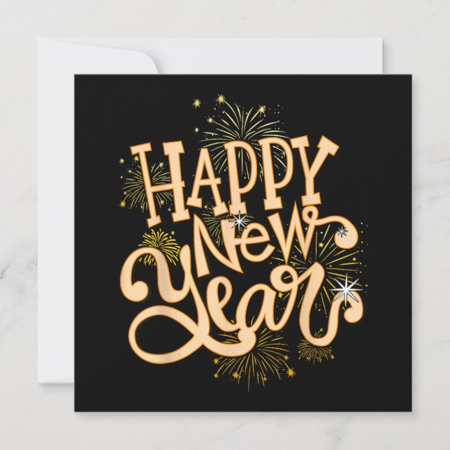 Save The Date Joyeux Nouvel An Nouvel An Soirée Femmes Hommes Fa (Devant)