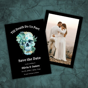 Save The Date Jusqu'à la mort faisons-nous partie Mariage d'Hall