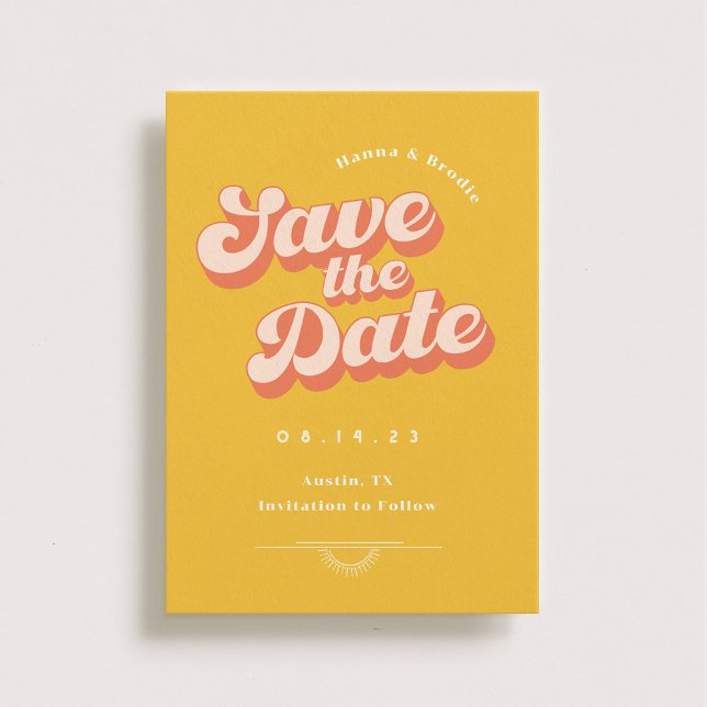 Save The Date Juste un mariage à la pêche non photo Save the Dat (Créateur téléchargé)