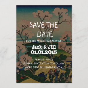 Save The Date Katsushika Hokusai