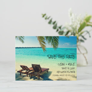 Save The Date Key West, Floride Destination Wedding 