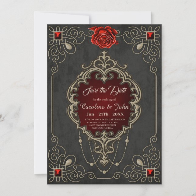Save The Date La beauté et la richesse de l'amour (Devant)