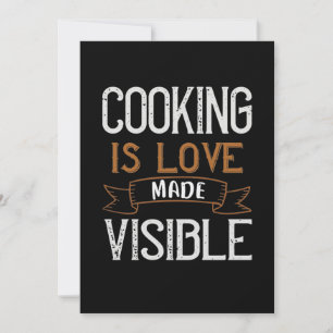 Save The Date La cuisine Est Amoureuse Et Visible