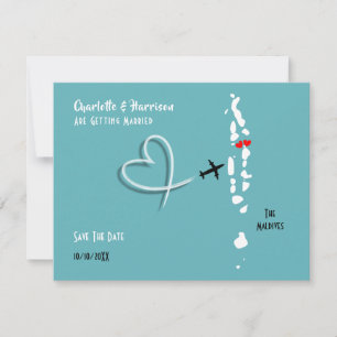Save The Date La destination de mariage aux Maldives, Sauvegarde