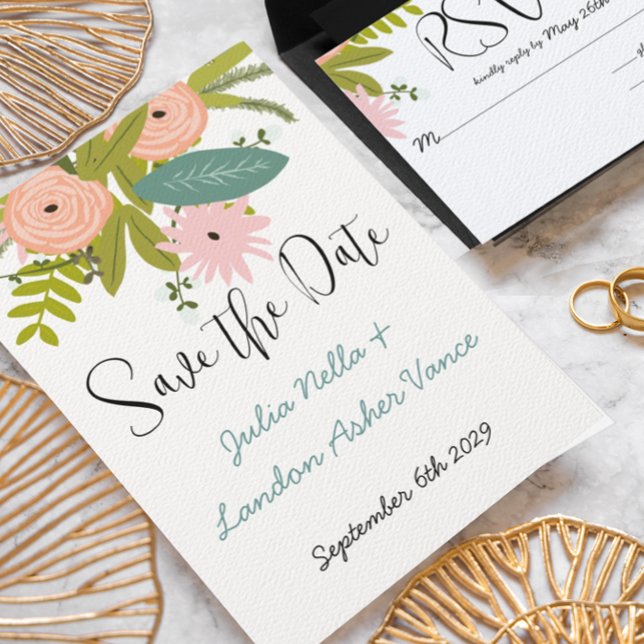 Save The Date La flore et la faune (Créateur téléchargé)