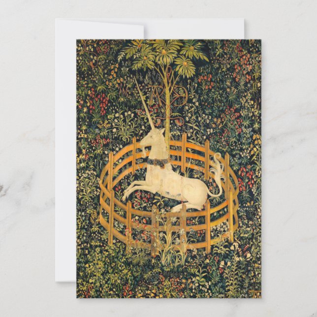 Save The Date La licorne en captivité (Devant)