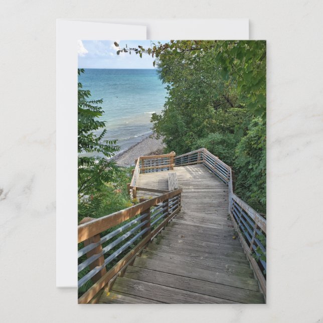 Save The Date Lac Michigan (Devant)