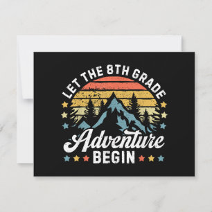 Save The Date Laisser l'aventure de 8e année recommencer à l'éco