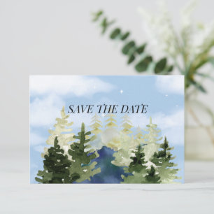 Save The Date Lake Resort Mariage Dans Les Montagnes