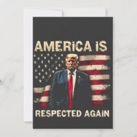 L'Amérique est de nouveau respectée Trump USA 4 ju