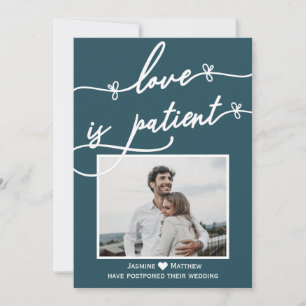 Save The Date L'amour, c'est la calligraphie des patients, repor