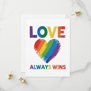 Save The Date L'amour gagne toujours LGBT
