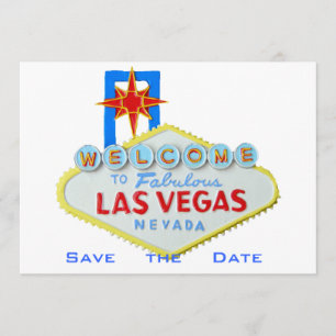 Save The Date Las Vegas épousant des économies la date