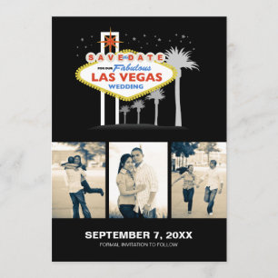 Save The Date Las Vegas Mariage Économisez la date
