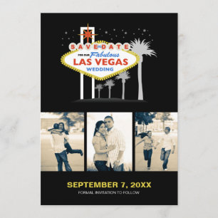 Save The Date Las Vegas Mariage Économisez la date