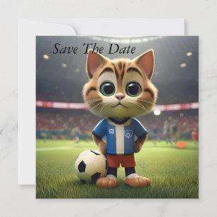 Save The Date "Le buteur parfait : Le chat de foot 3D"