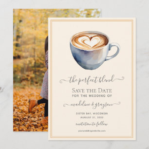 Save The Date Le Café Photo Mixte Parfait