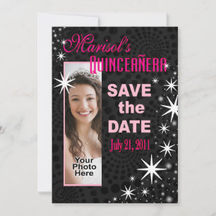 Save The Date Le noir tient le premier rôle la partie de photo