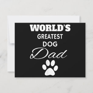 Save The Date Le plus grand papa de chien du monde T-shirt, Aime