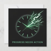 Le progrès nécessite une action