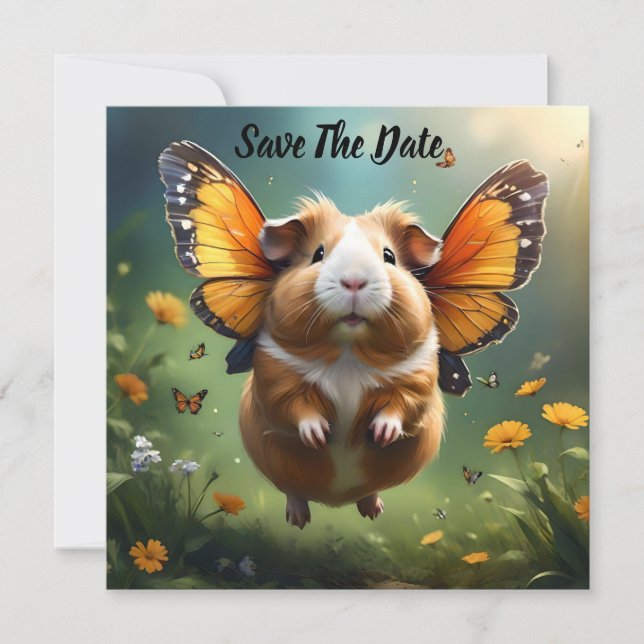 Save The Date "Les batteuses : Le Cochon De Guinée prend son env (Devant)