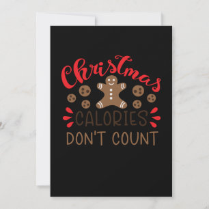 Save The Date Les calories de Noël ne comptent pas