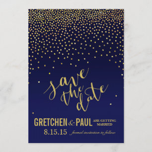 Save The Date Les diamants dans le mariage de ciel sauvent la