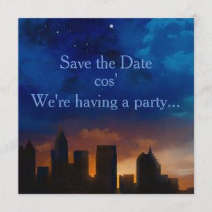 SAVE THE DATE LIGNE SKYLINE ATLANTA GEORGIA