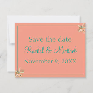 Save The Date Lovely Starfish Enregistrer la date