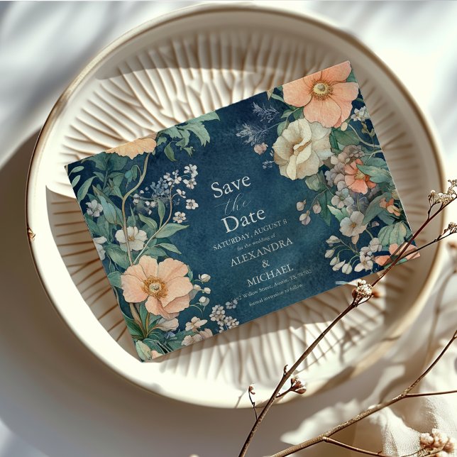 Save The Date Luxueux Victorian Royal Elegance Mariage (Créateur téléchargé)