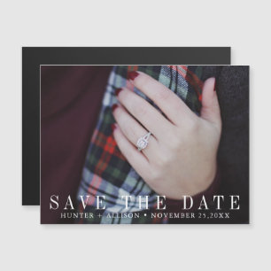 Save the date Magnet photo