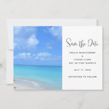 Magnifique mariage tropical de plage turquoise