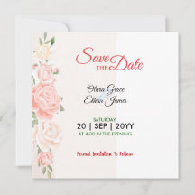 Magnifiques Roses Fleurs de Mariage