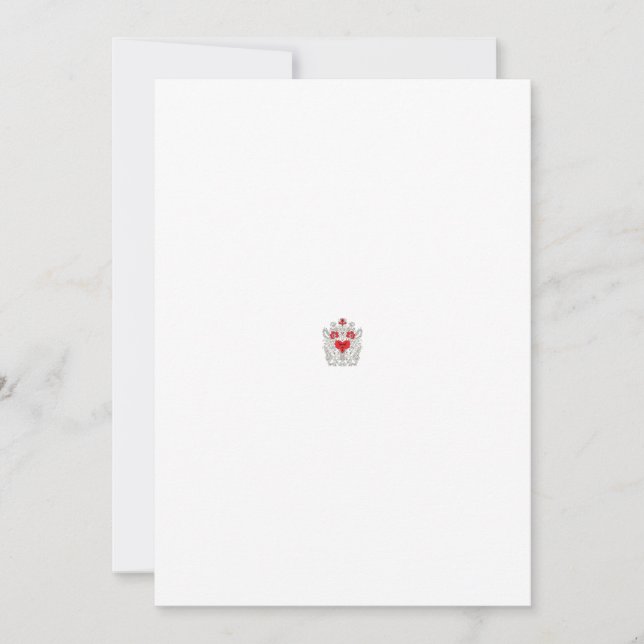 Save The Date Mandala papillon floral | Design d'art Boho pourpr (Devant)