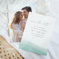 Marées Seaglass Elégante Aquarelle Côtière Simple