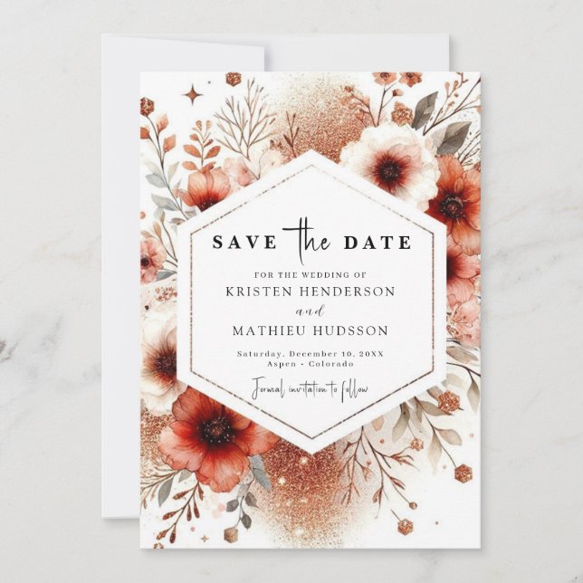 Save The Date Mariage (Devant)