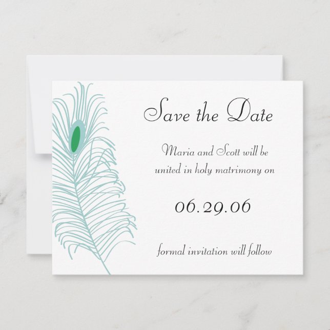 Save The Date Mariage (Devant)