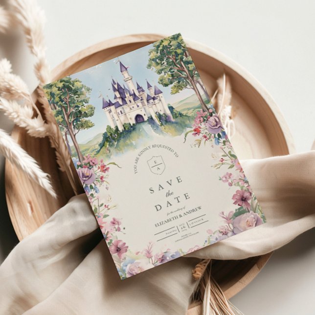 Save The Date Mariage au jardin féerique de Castlecore (Créateur téléchargé)