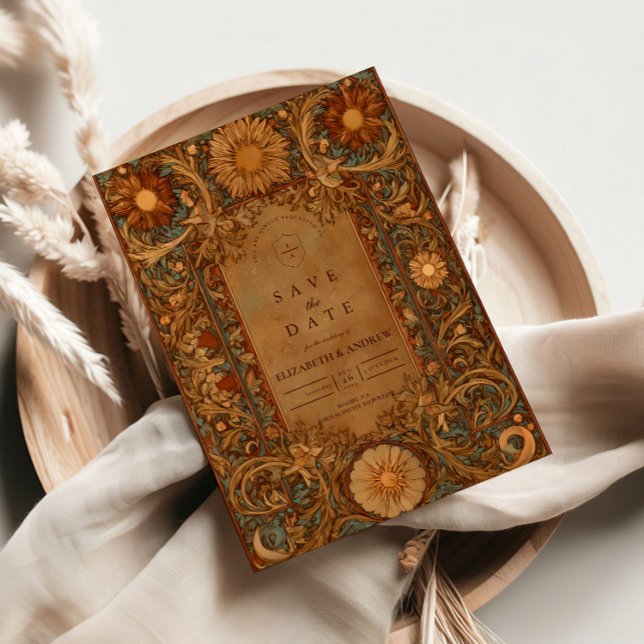 Save The Date Mariage baroque céleste mystique (Créateur téléchargé)